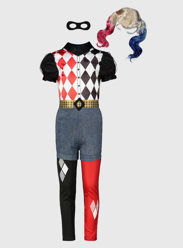 Buy DC Comics Harley Quinn Costume 1112 years Kids fancy dress